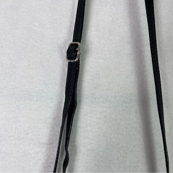 VERA PELLE MADE IN ITALY GENUINE LEATHER BAG CROSSBODY BAG 7”X 8” - Picture 7 of 8